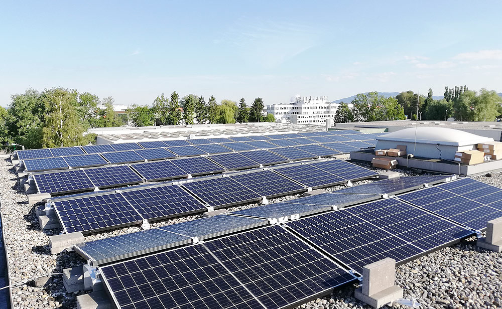 Copa Data Salzburg PV-Anlage mit 45 kWp