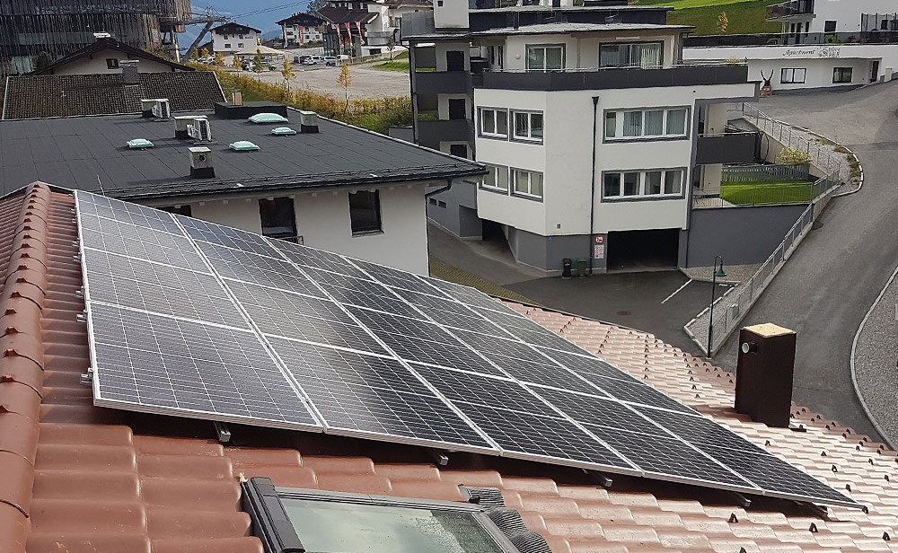 Gästehaus Fügen PV 15kWp