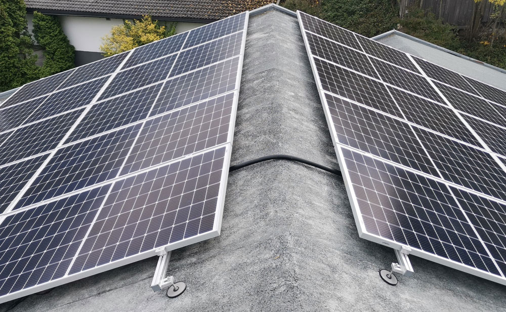 Gartenhaus Schlitters PV 7kWp