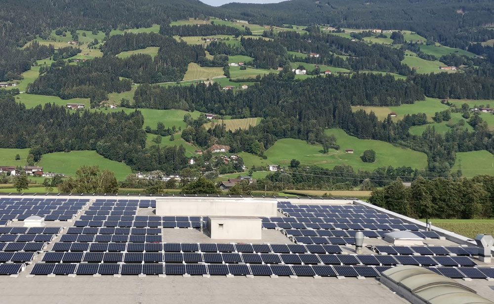Sterndruck Fuegen PV Anlage 100 KWp