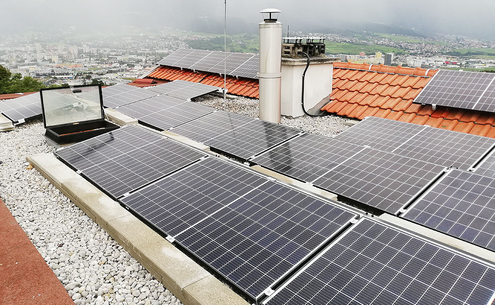 Wohnhaus Aldrans PV Anlage 16kWP Und Wärmepumpenansteuerung SG Ready