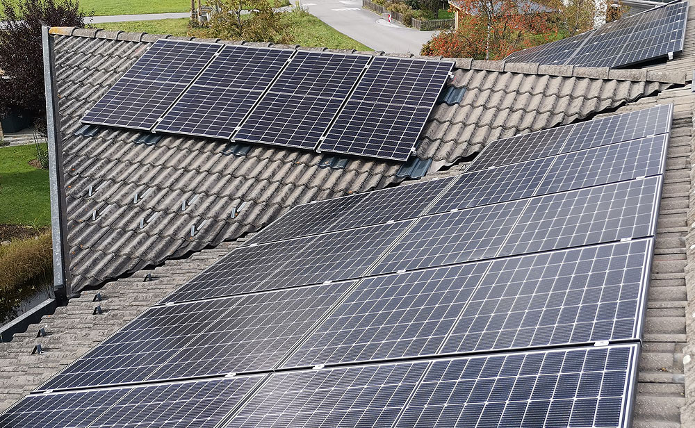 Wohnhaus Flaurling 16kWp PV Heizung