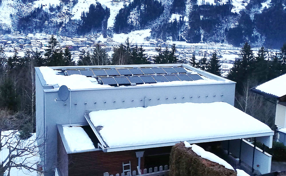 Wohnhaus Gerlosberg PV 6 KWp