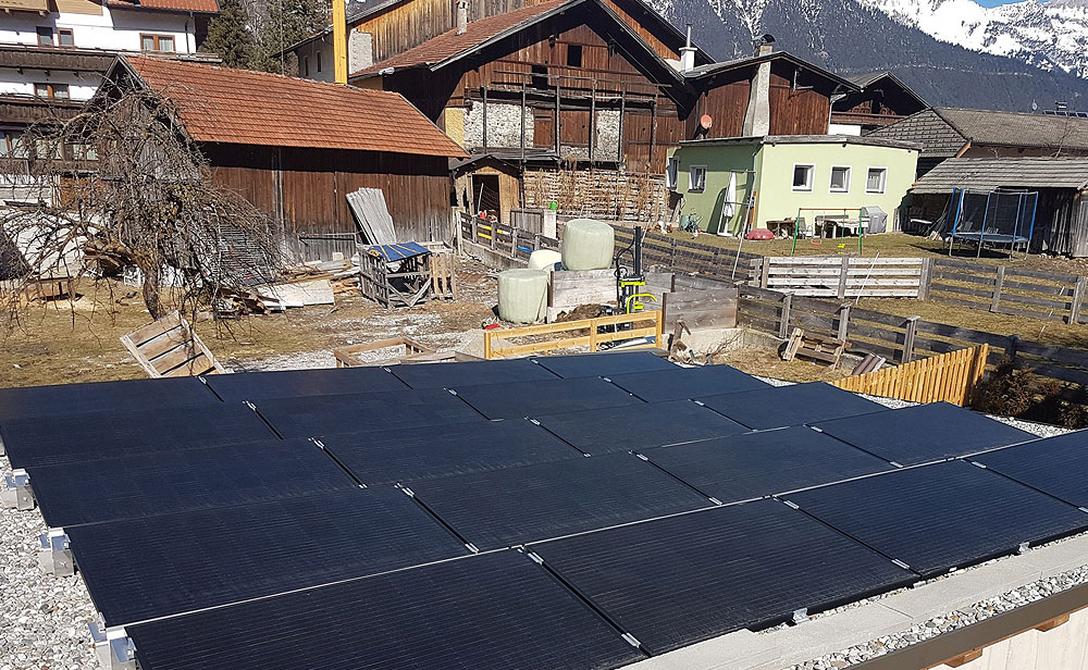 Wohnhaus Mieming PV 6 KWp