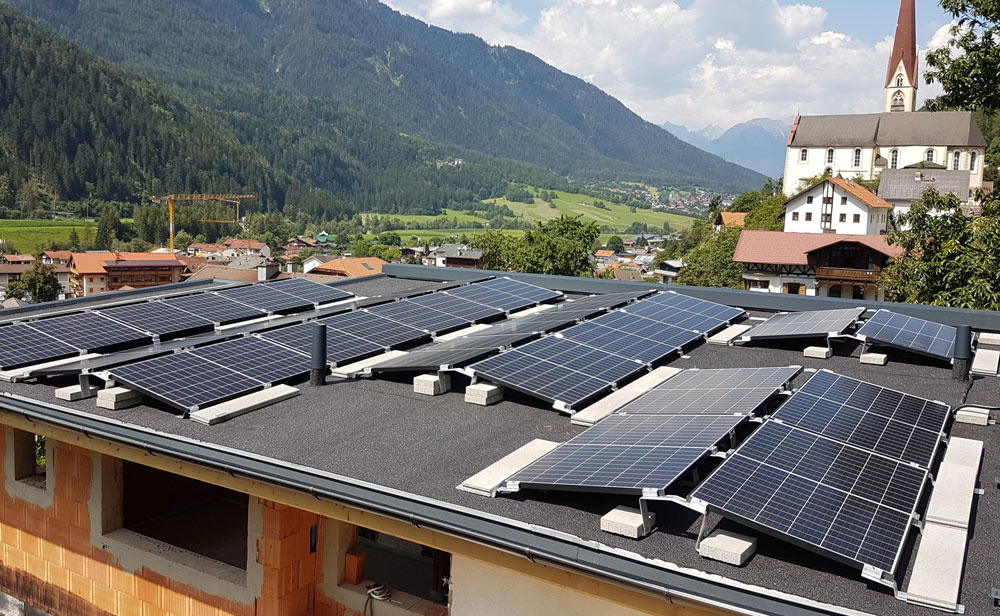 Wohnhaus Ötz PV 7 KWp Ötz
