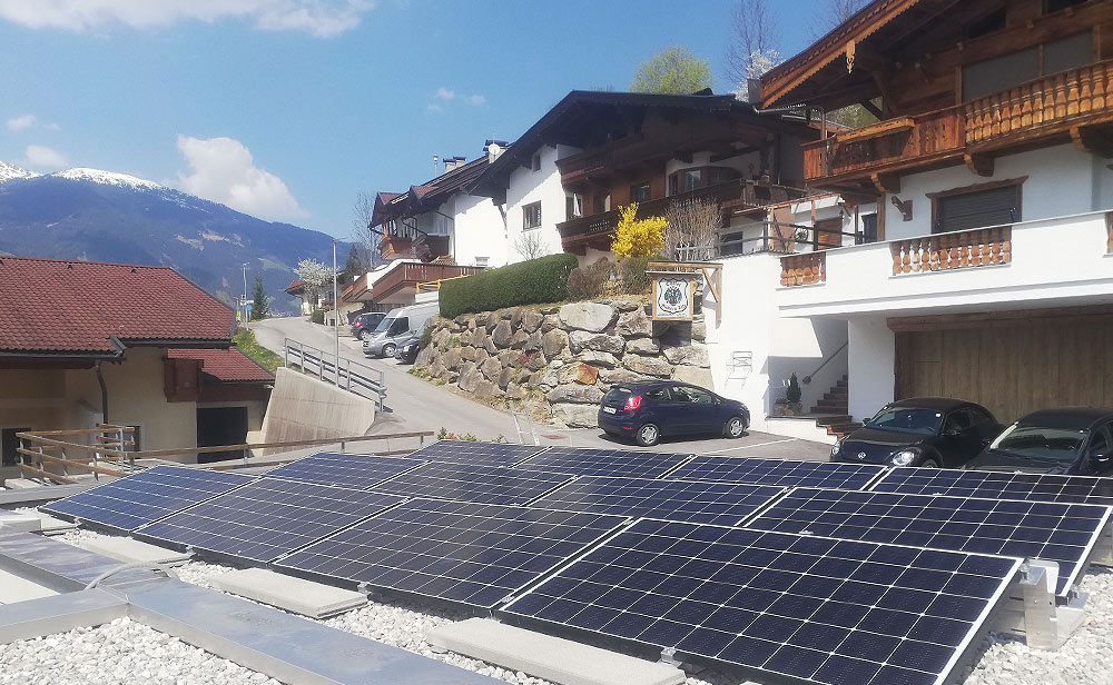 Wohnhaus Ramsau Zillertal PV 4kWp