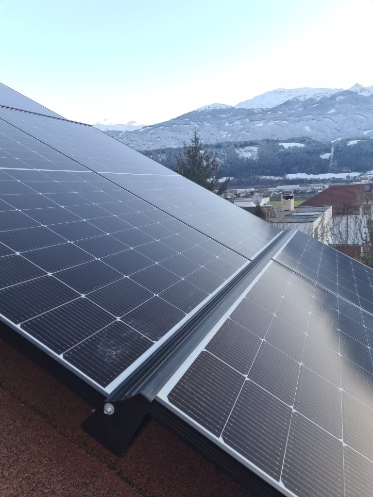 Integrierter Schneefang