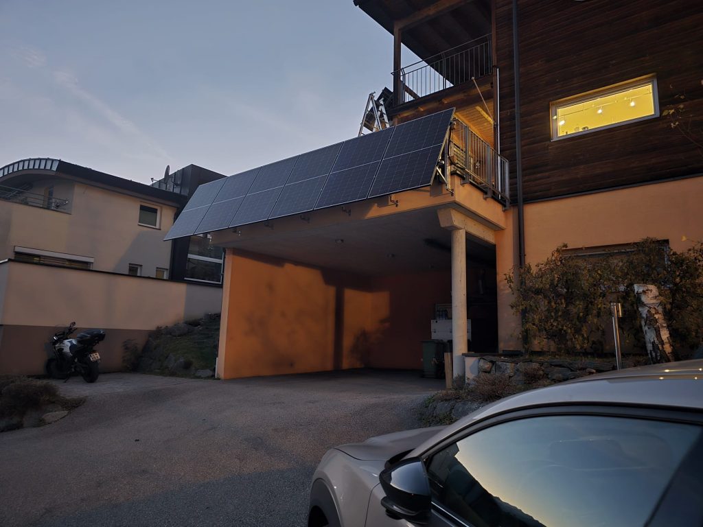 Wohnhaus Fassadenanlage