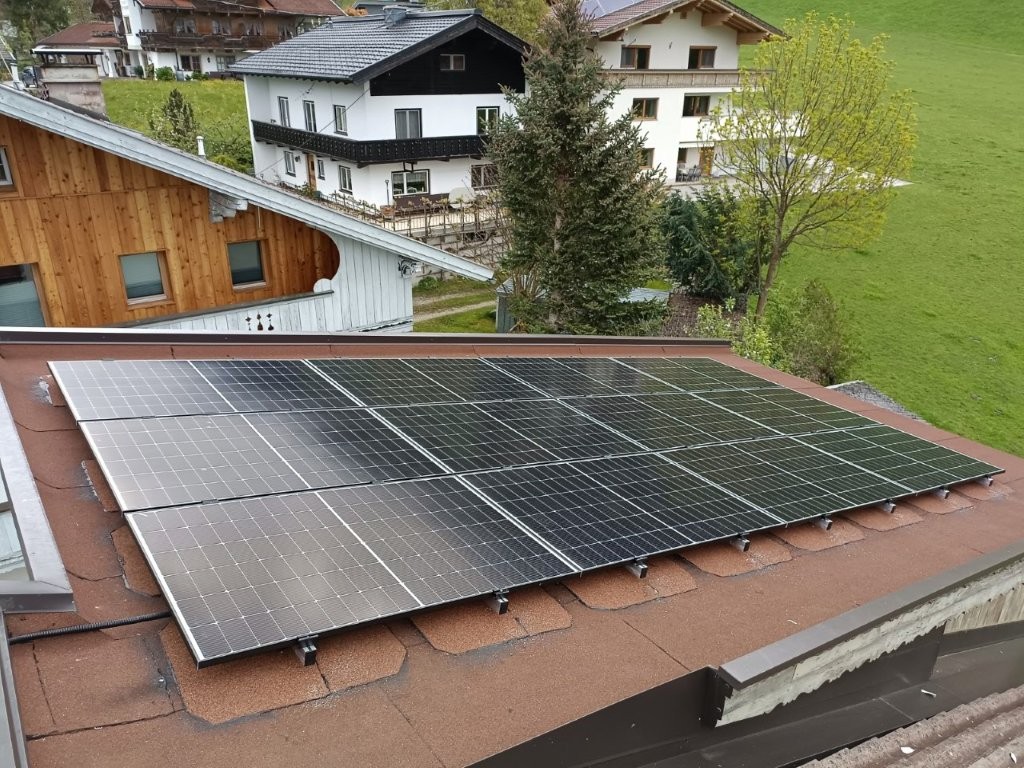 Privathaus Flanschplatten